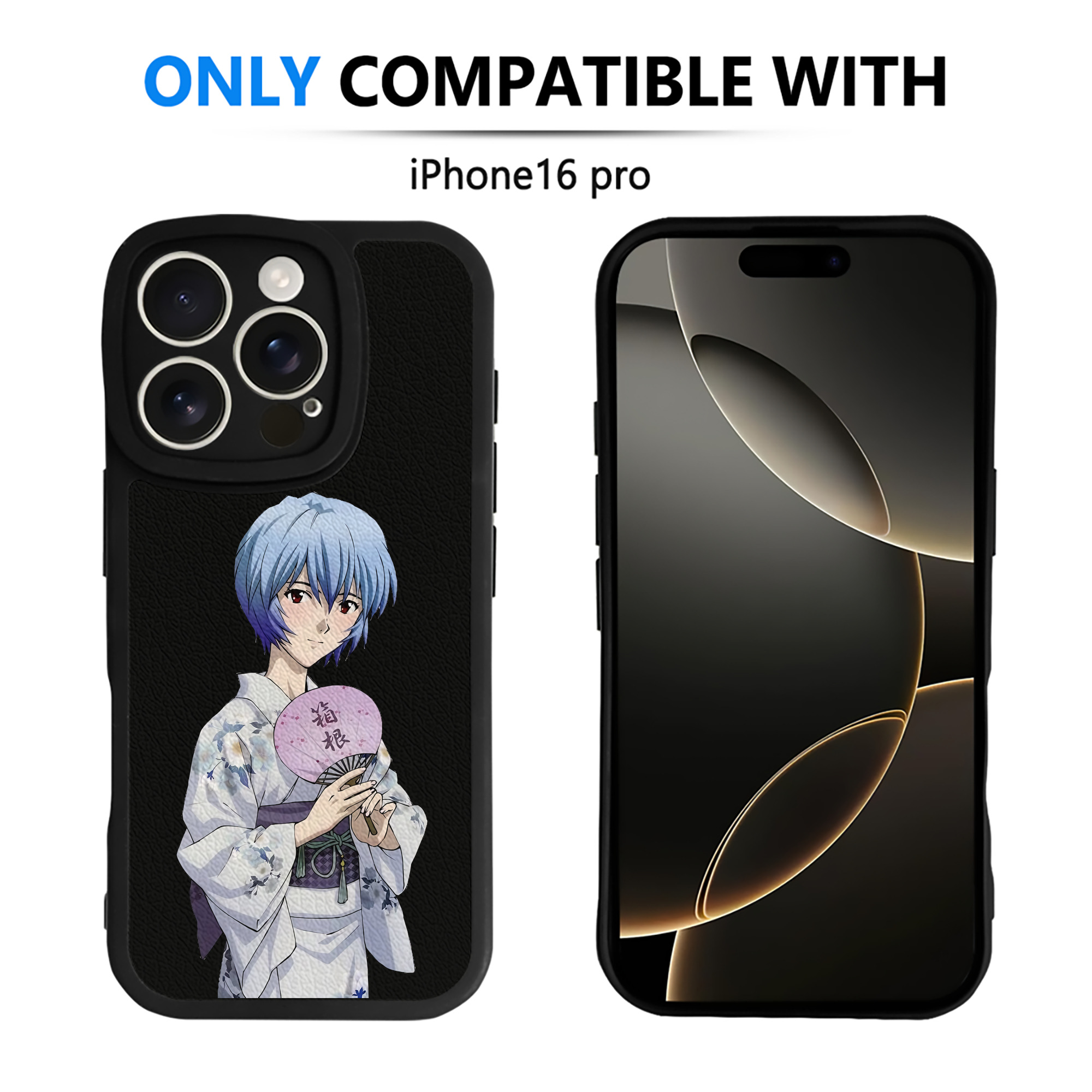 （画像用） EVA 新世紀エヴァンゲリオン 【iPhone 16シリーズ対応】シリコンスマホケース（レザー調） 材質：シリコン